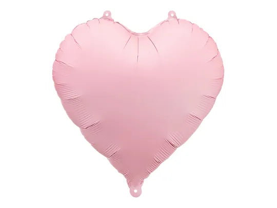 Foil balloon Heart, 45cm,  pink