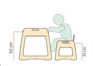 mamatoyz - My table montessori table and chair mamatoyz