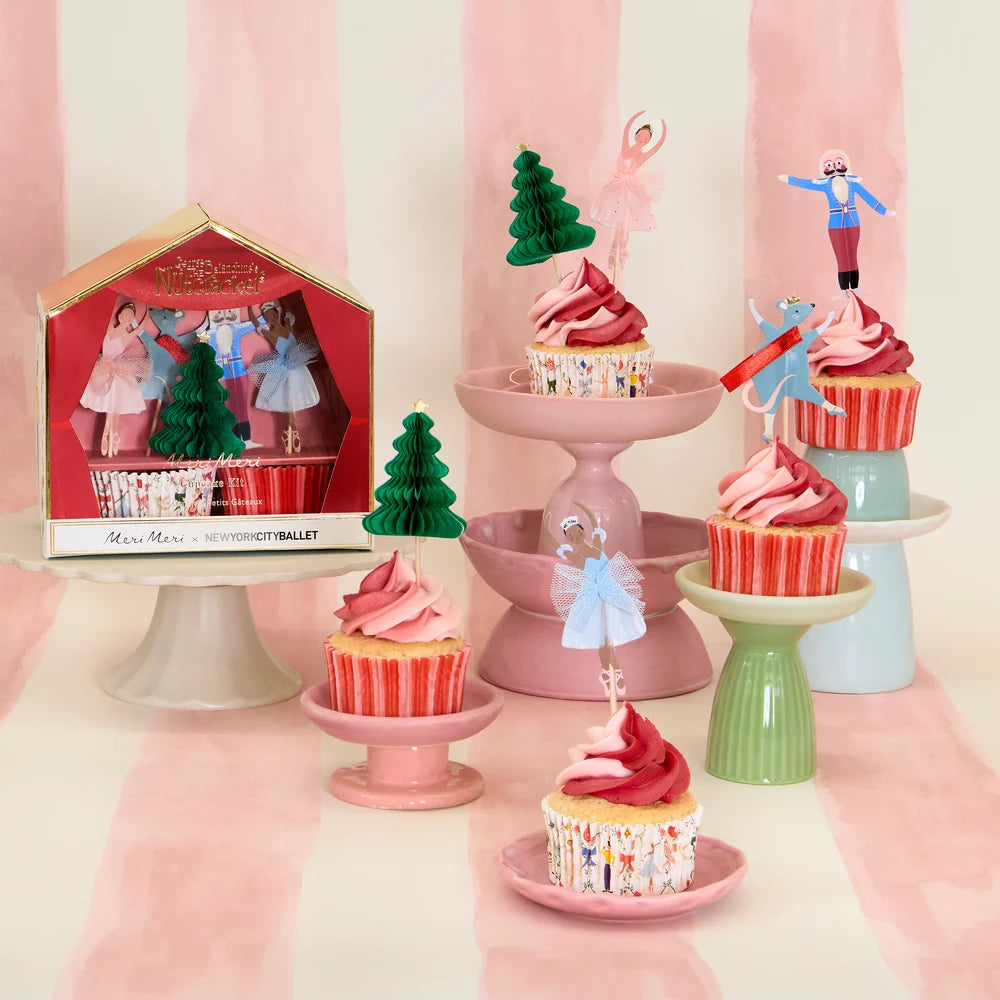 New York City ballet cupcake kit