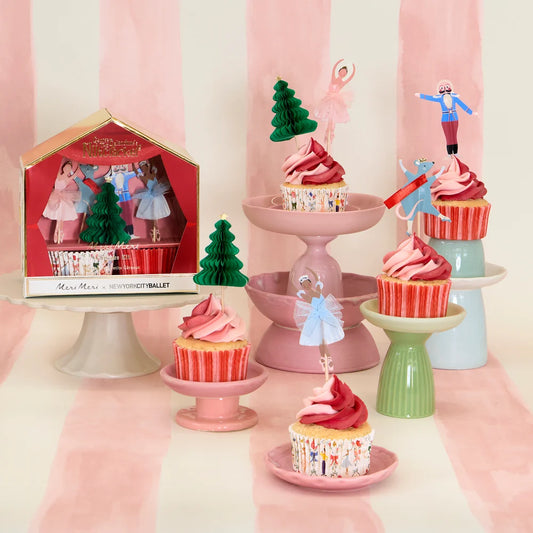 New York City ballet cupcake kit