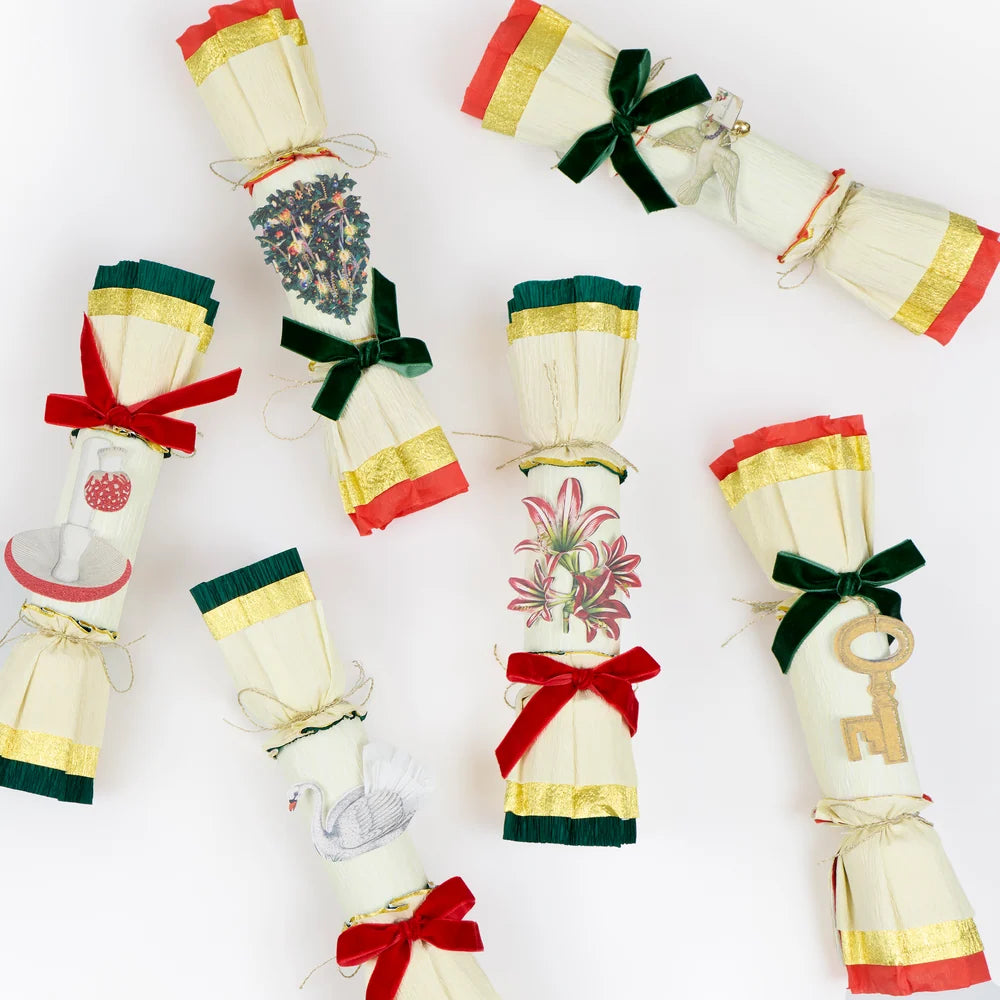 Meri Meri x John Derian no snap Christmas crackers