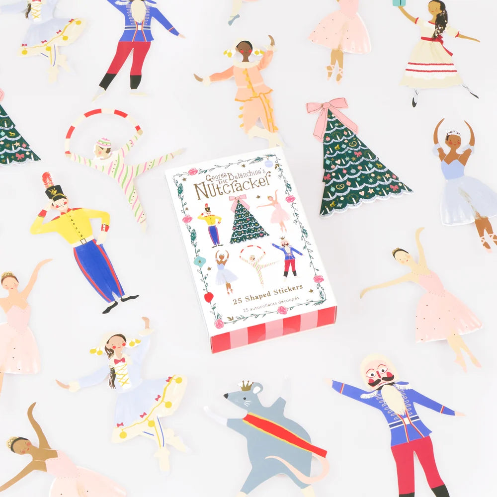 New York City ballet shaped stickers