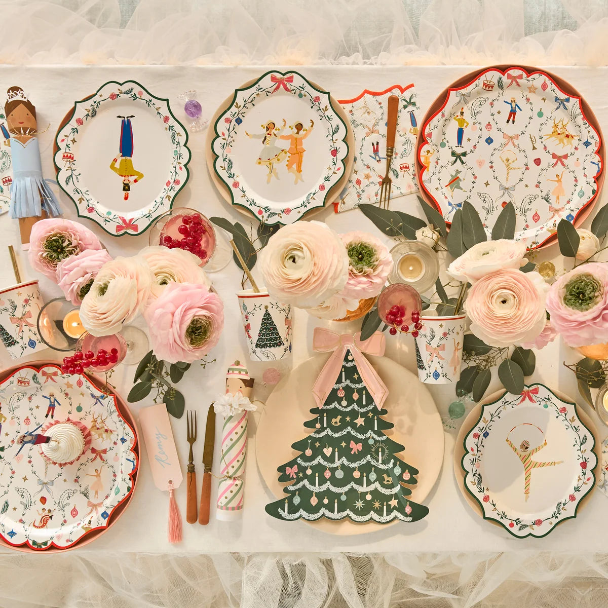 New York City ballet dinner plates