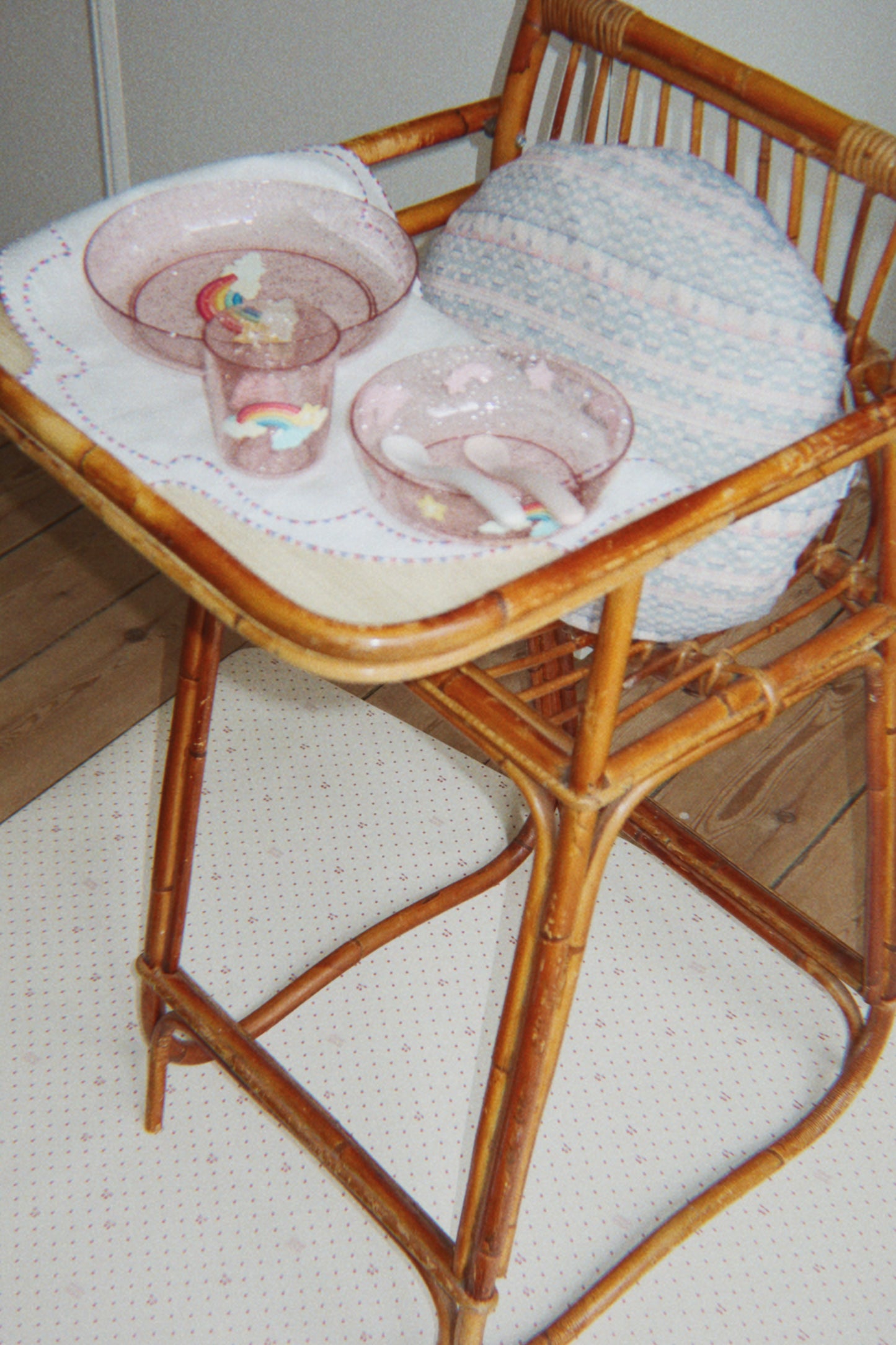 Sparkly Dinner Set - Rainbow - Konges Slojd