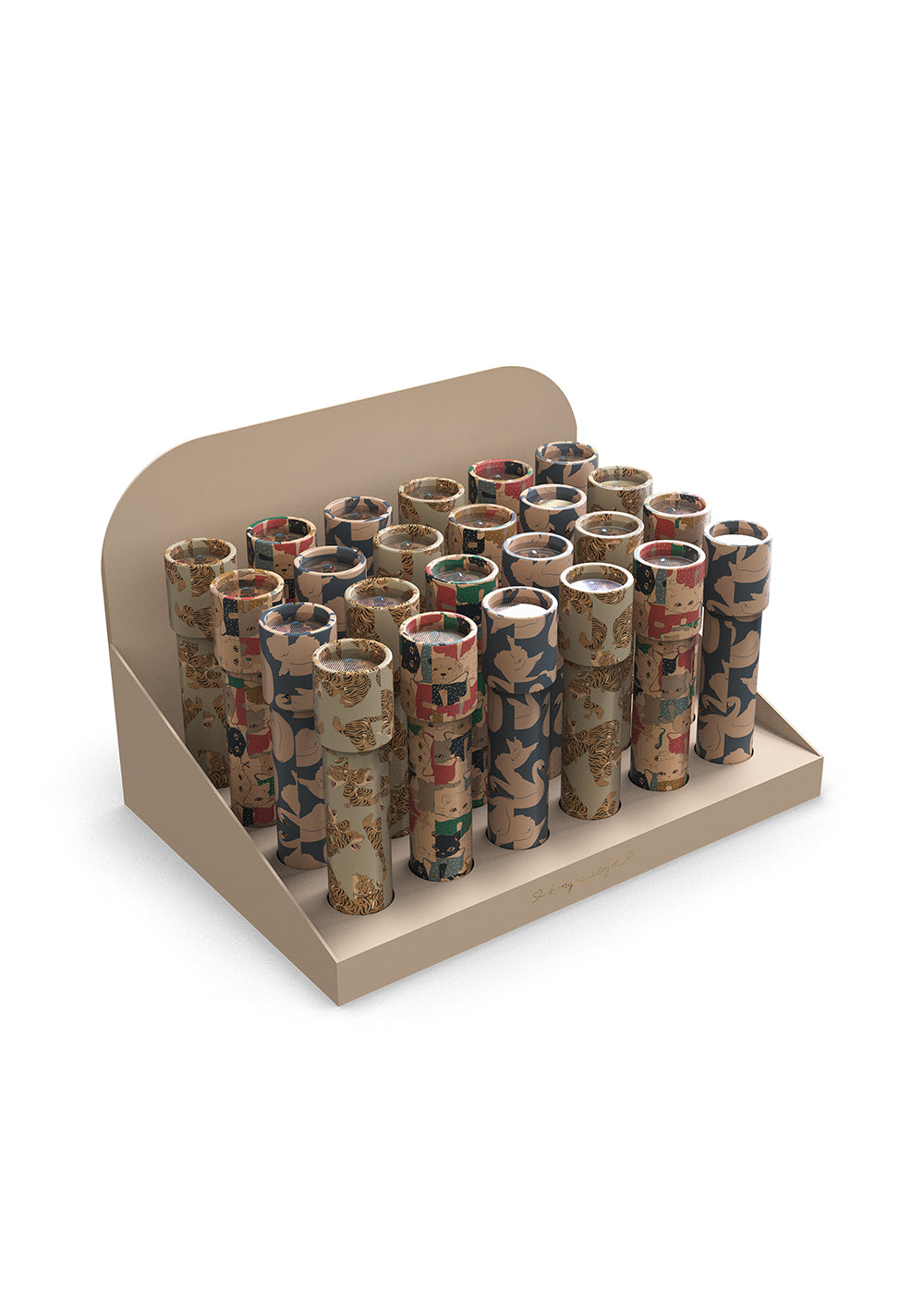 Kaleidoscope Display 24 Pcs Fsc - Multi - Konges Slojd
