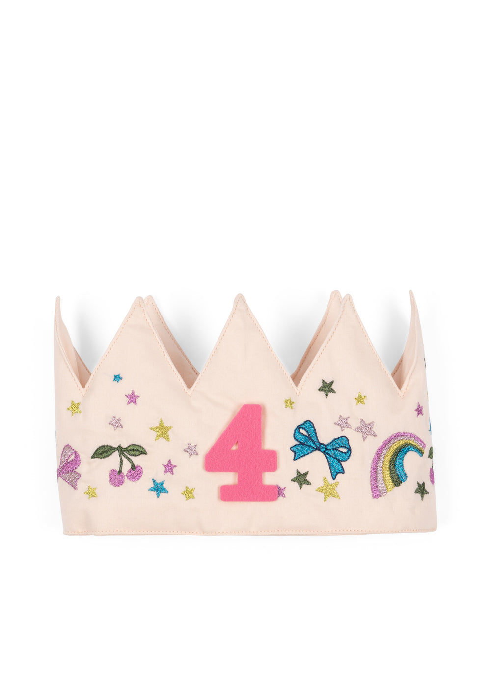 Birthday Crown Glitter - Rainbow - Konges Slojd