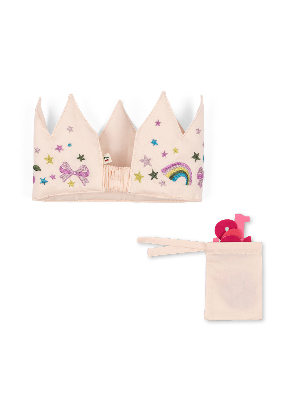 Birthday Crown Glitter - Rainbow - Konges Slojd