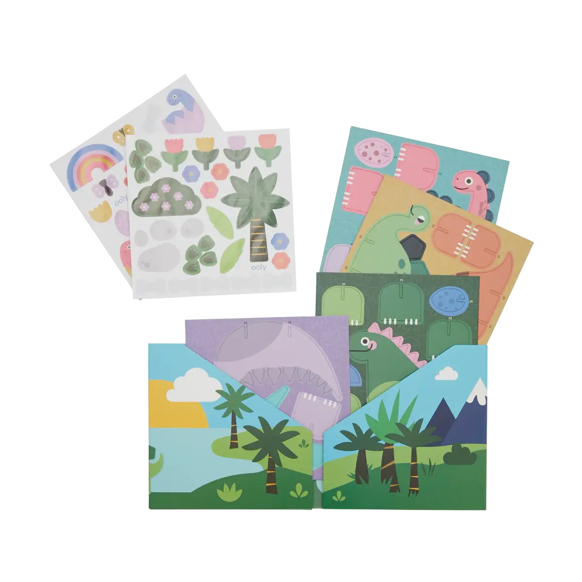 pop! make and play activity scene - Dino land OOLY