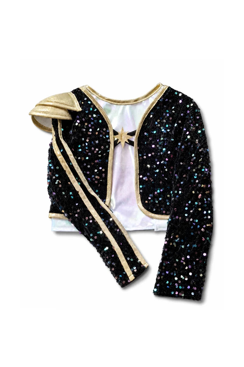 Rock Star Warrior Set with Jacket & Attached Shirt