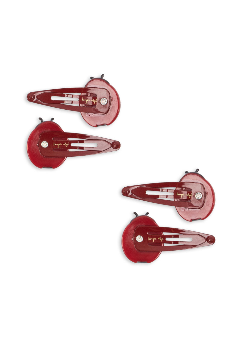 LADYBUG 4 PACK HAIR CLIPS