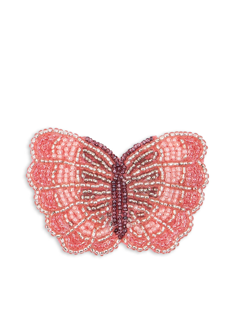 KS105300 BUTTERFLY BEADED HAIR CLIP