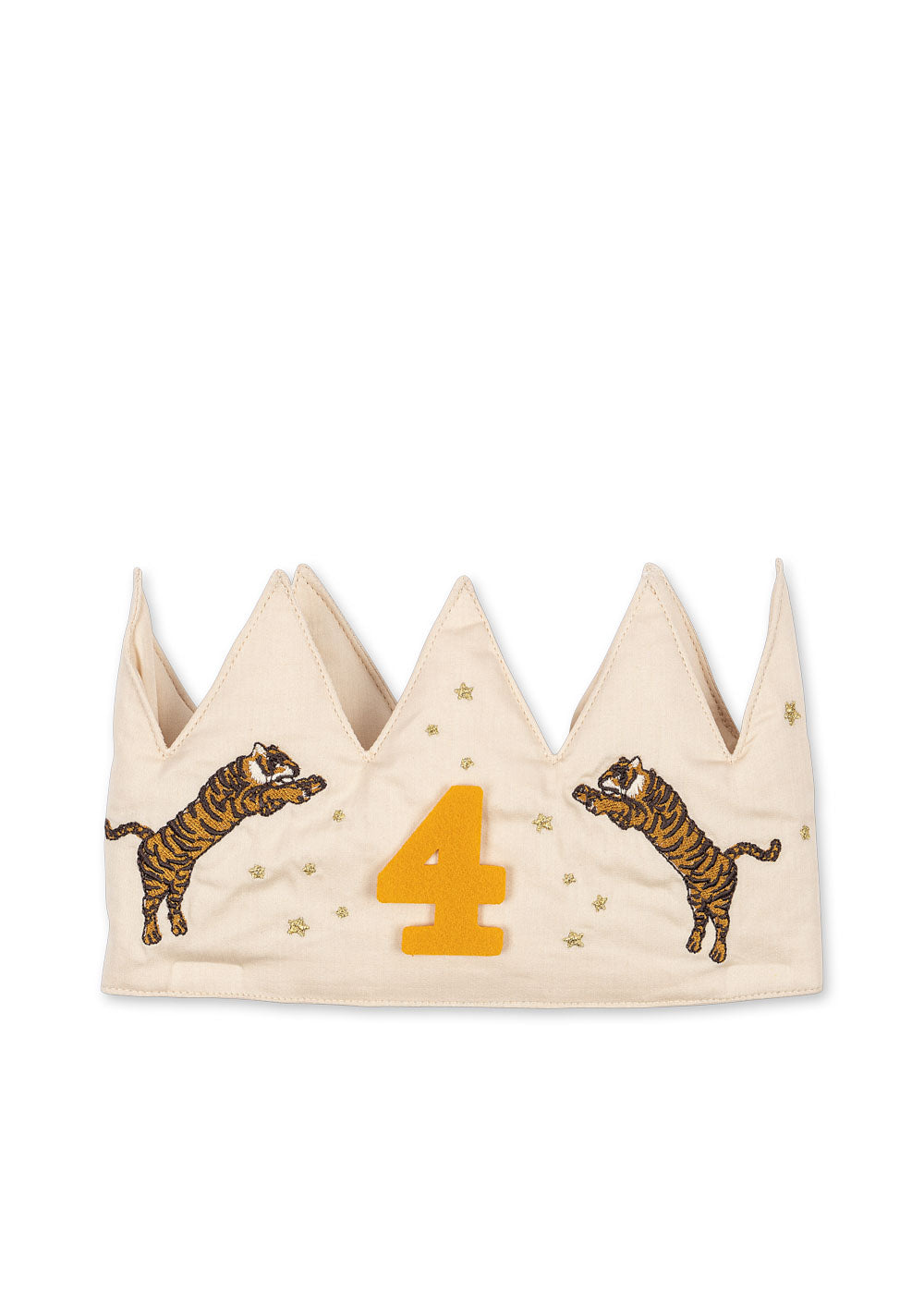 Birthday Crown Glitter - Tiger - Konges Slojd