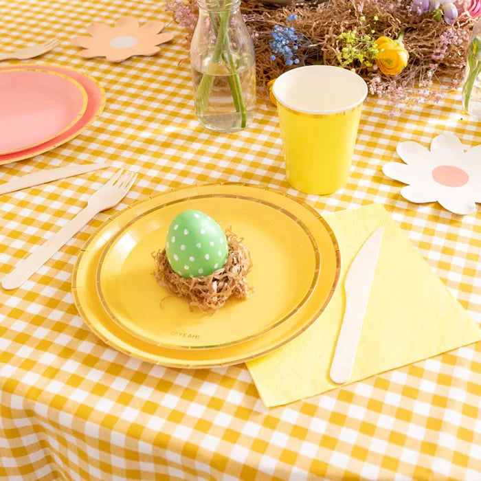 Yellow cup