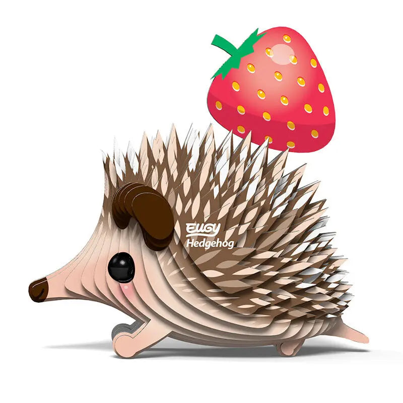 026 Hedgehog - 3D Cardboard Model Kit Dam