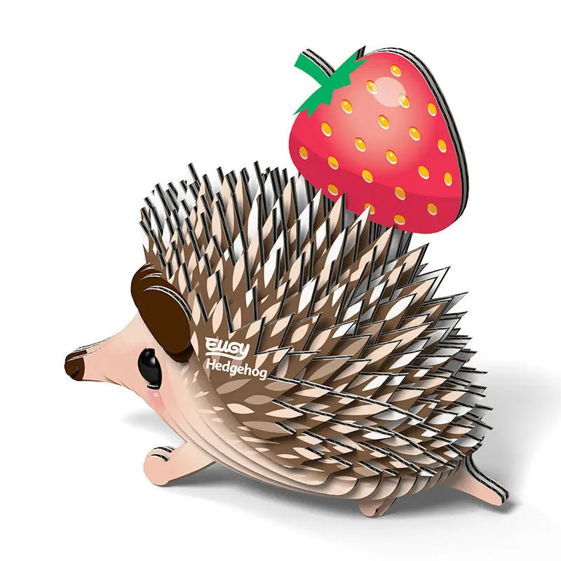 026 Hedgehog - 3D Cardboard Model Kit Dam