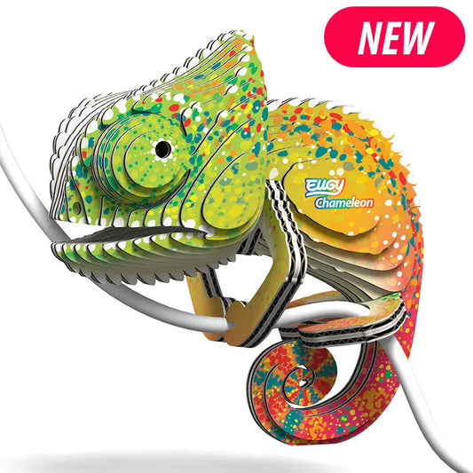 075 Chameleon - 3D Cardboard Model Kit Dam