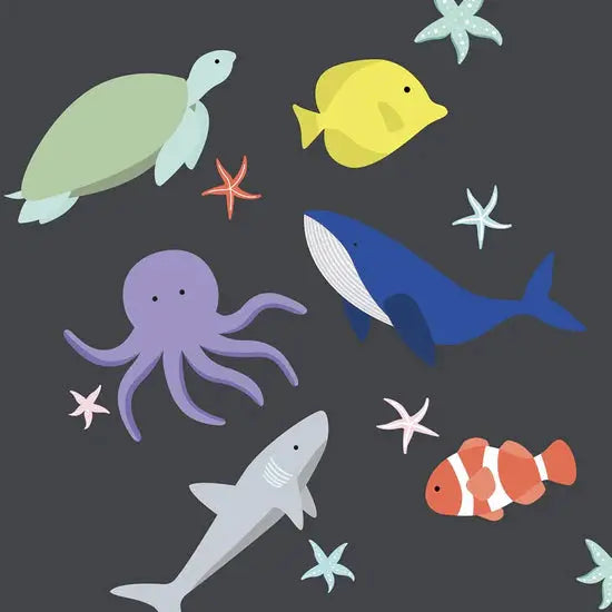 1 sheet of 8 seabed tattoos My Little Day