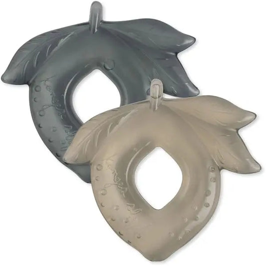 2 pack lemon cooling teethers - Blue Mix Konges Slojd