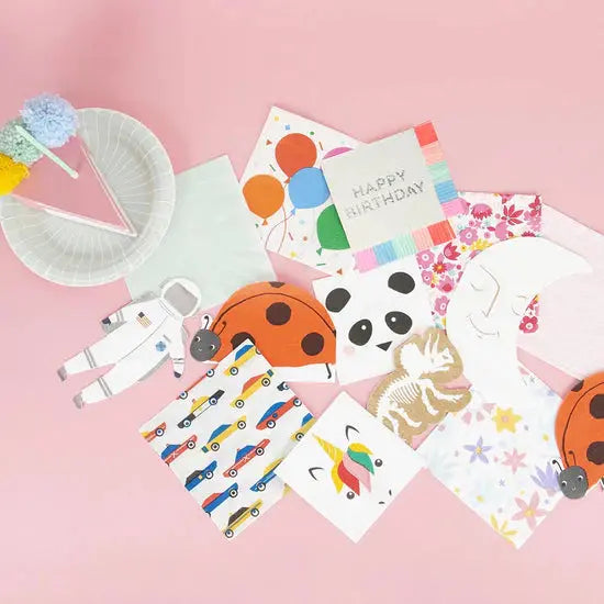 20 Car Napkins My Little Day