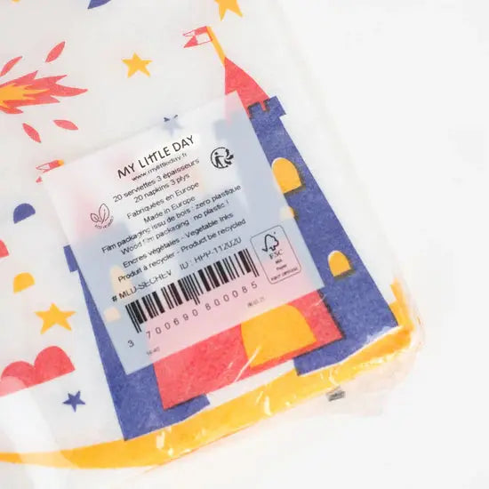 20 knight napkins My Little Day