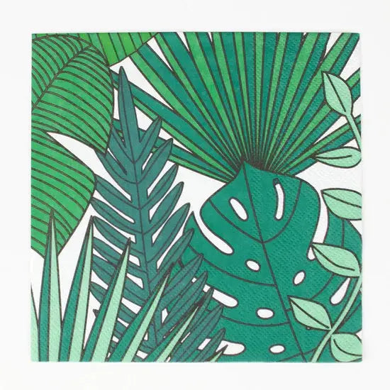 20 tropical napkins My Little Day