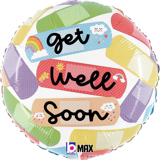 26222P Cheerful Get Well Bandaids thepartyville