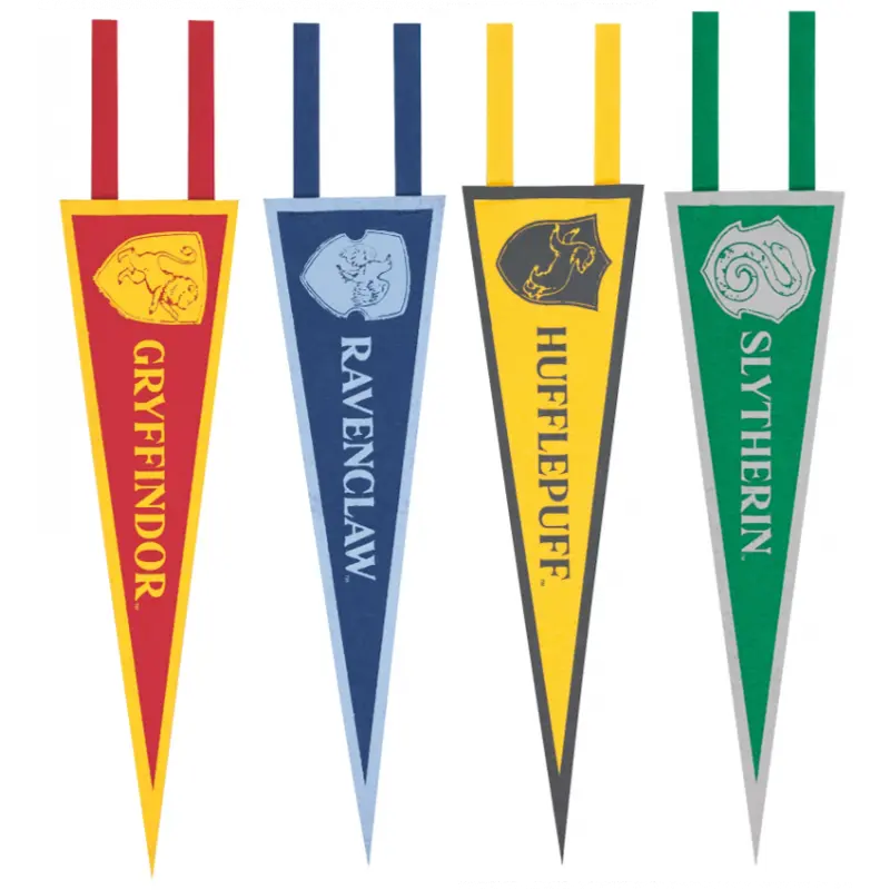 4 Banner tissus a suspendre Harry Potter Unique