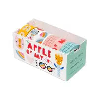 6 Washi tapes apple of my eye Petit Monkey