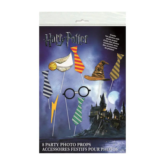 8 PARTY PHOTO PROPS HARRY POTTER Unique