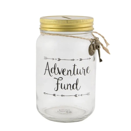 Adventure Fund Money Jar SASS AND BELLE