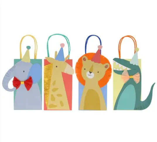 Animal Parade Party Bags (x 8) Meri Meri