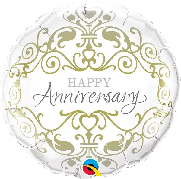 Anniversary Classic Foil Balloon qualatex