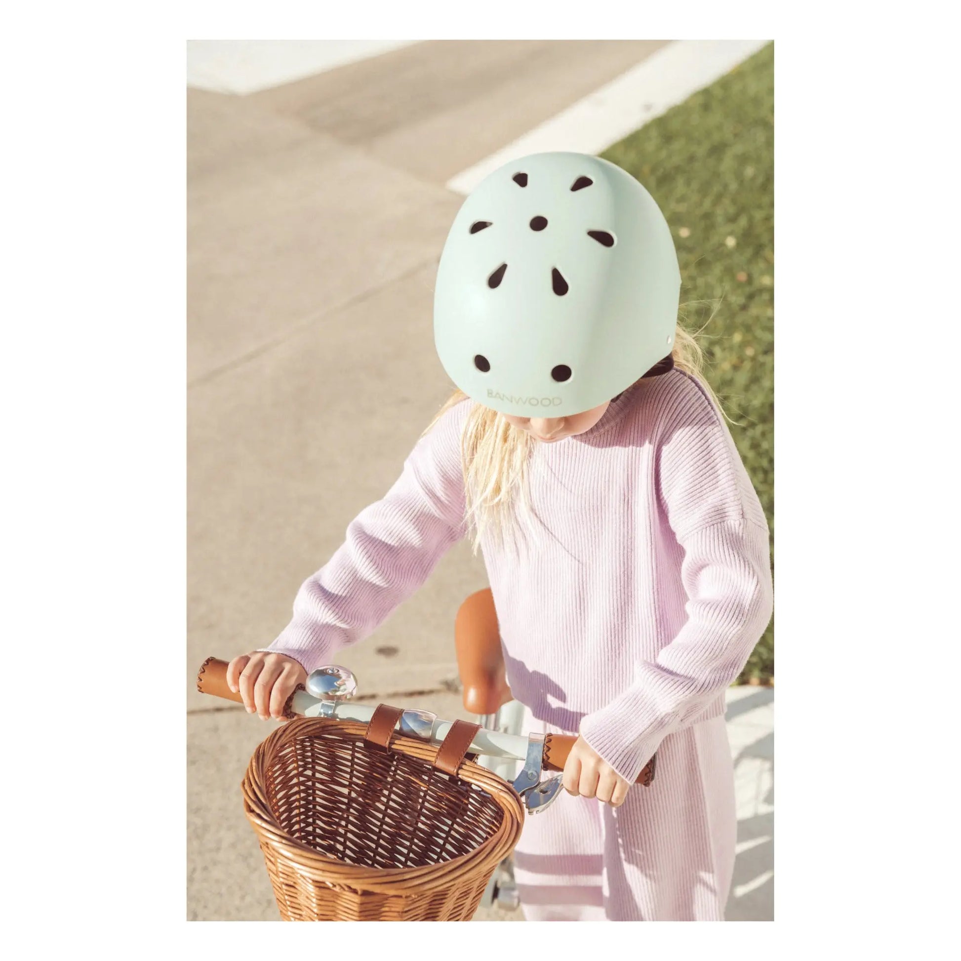 banwood bike helmet - green BANWOOD Bike Helmet Mint Green