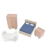 BEDROOM FOR SEBRA DOLL HOUSE Sebra