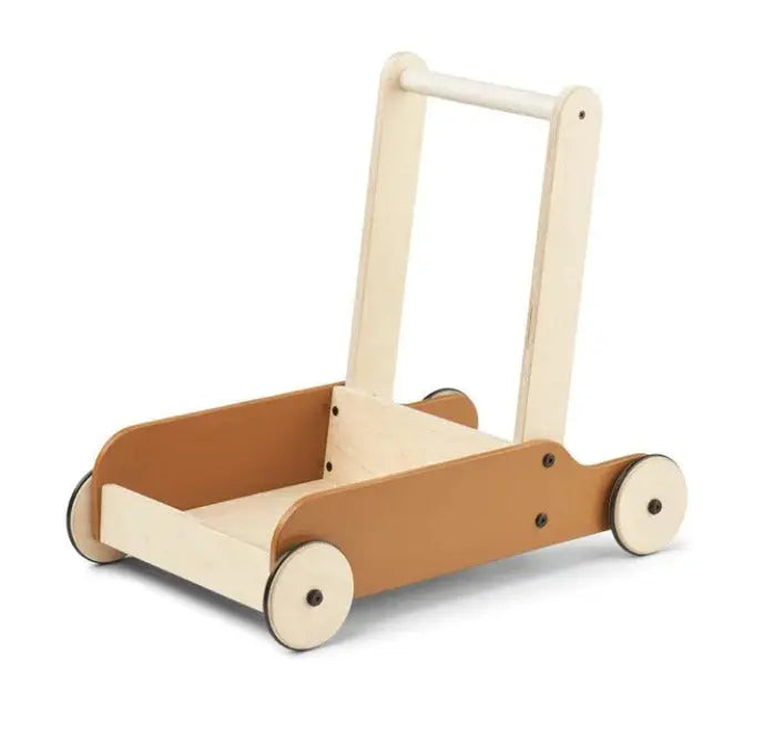 BONNIE PUSH CART GOLDEN CARAMEL/SANDY MIX LieWood