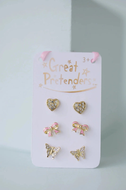 BOUTIQUE DAZZLE STUDDED EARRINGS Great Pretenders