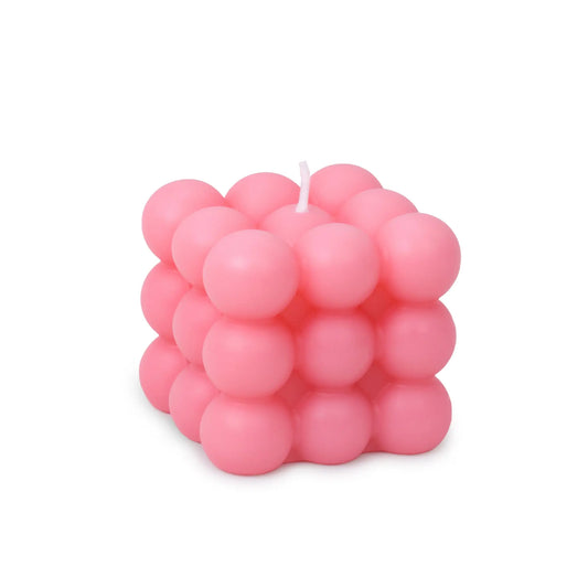 BUBBLES CANDLE PINK HF HELIO FERRETI