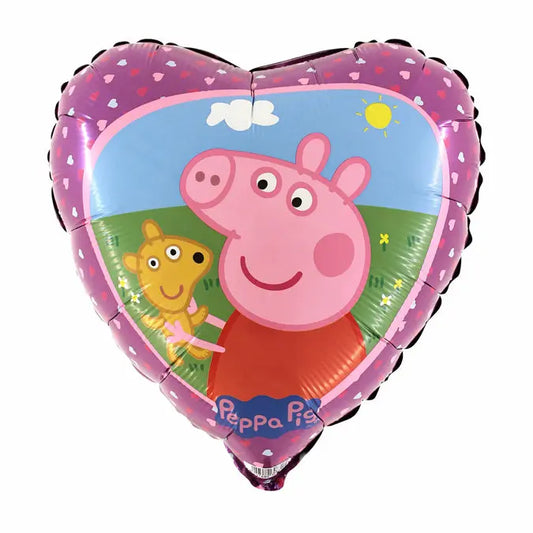 Balloon Peppa Pig heart Foil