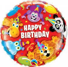 Balloon animal happy birthday qualatex