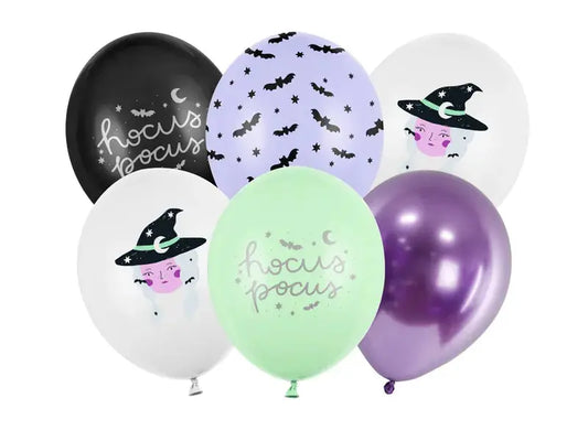 Balloons 30 cm Witch mix Partydeco