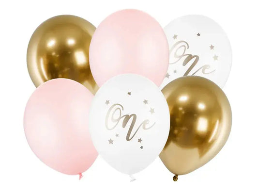 Balloons 30cm One Pastel Pale Pink Partydeco