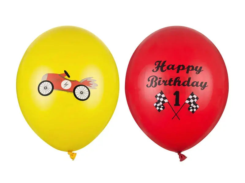 Balloons 30cm, Happy birthday, mix Partydeco