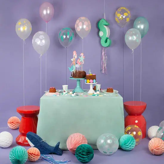 Balloons: 5 pastel mermaid balloons My Little Day