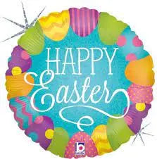 Betallic Folienballon Easter Egg Hunt Holo thepartyville