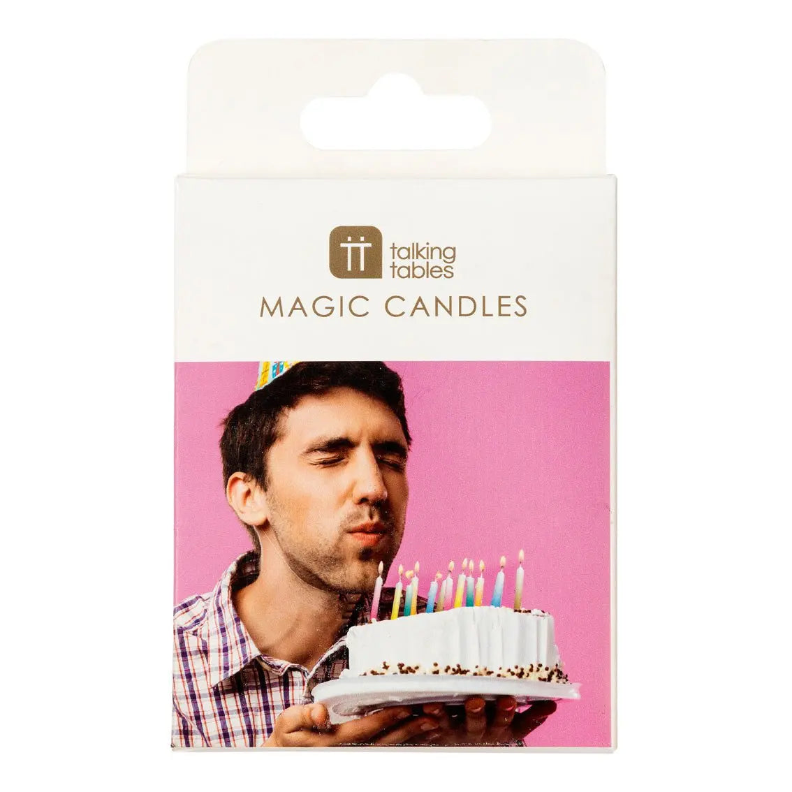 Birthday Brights Rainbow Magic Relighting Candles Talking Tables