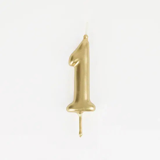 Birthday Candle - gold - pink - My Little day My Little Day