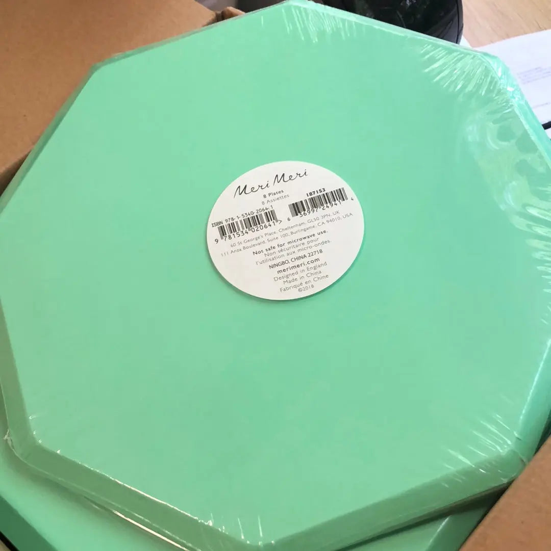 Birthday Palette Dinner Plates Meri Meri