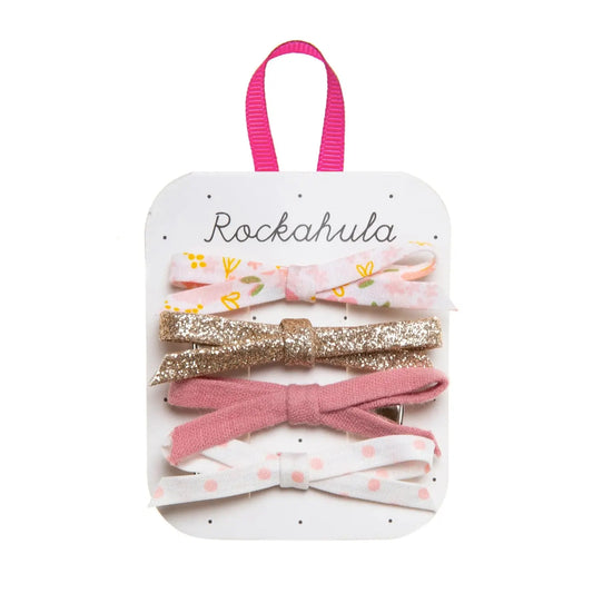 Bloom Skinny Bow Clips Rockahula