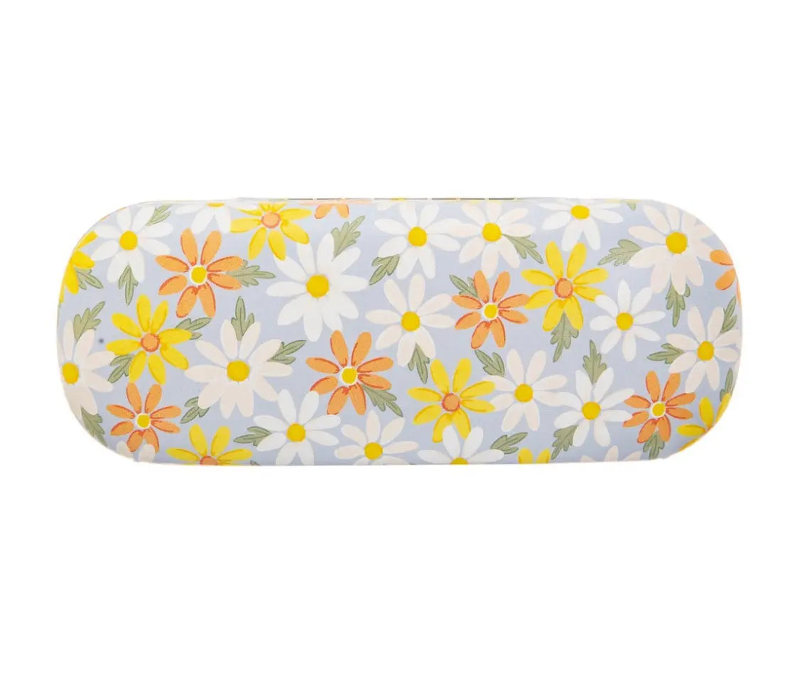 Blue Daisy Glasses Case SASS AND BELLE