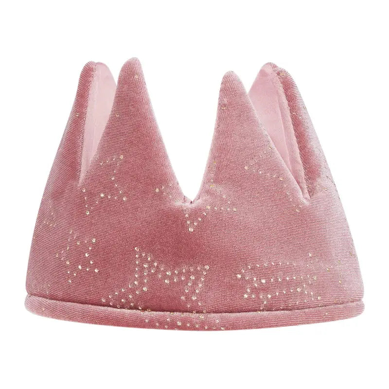 Blush Velvet Crown Mimi & Lula